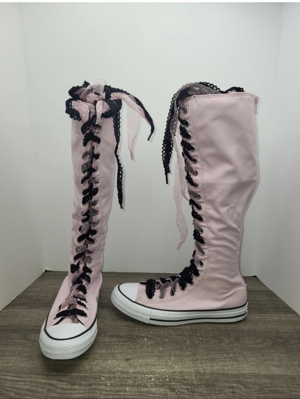 Converse Chuck Taylor All Star XX High Pink Double Laces Women's Size 8.5 New
